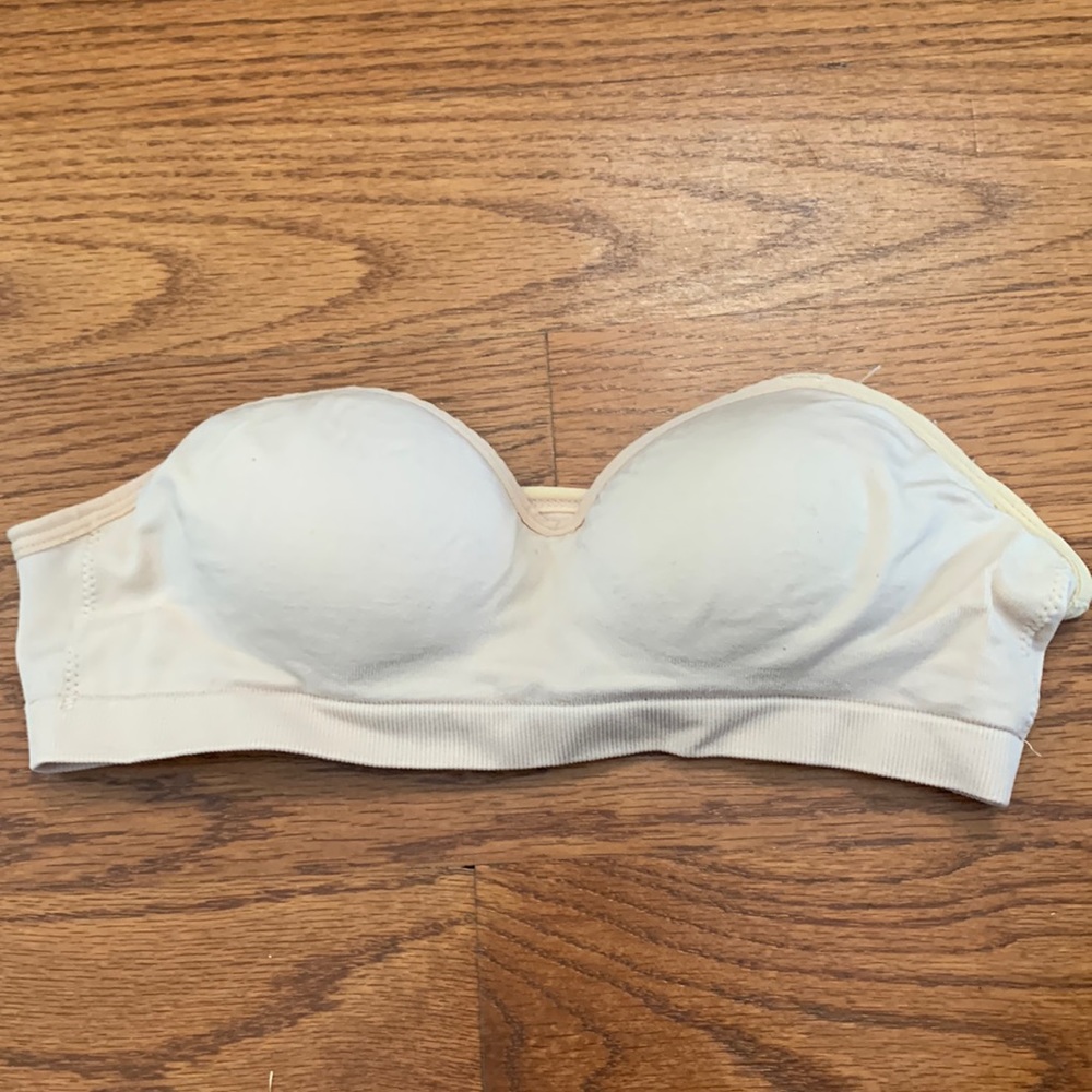 Strapless bra